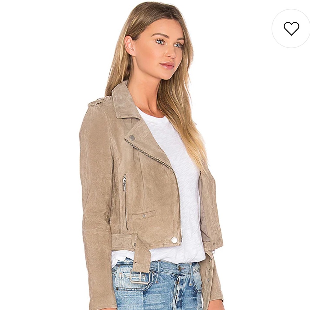 Blank NYC Suede Moto jacket